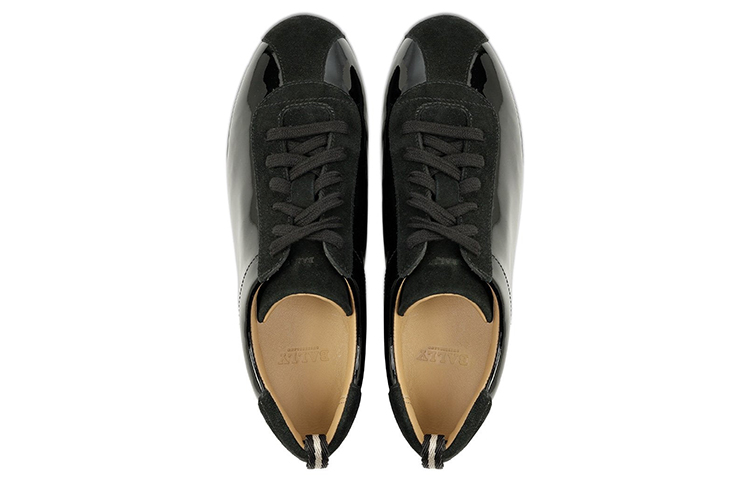 Shop (W) BALLY 皮革低帮鞋 '黑色时尚款' 6191485
