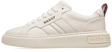 (Women) BALLY Leather Low-Top 'Fashion White' WK0050NA003U001 (Women) BALLY Leather Low-Top 'Fashion White' WK0050NA003U001