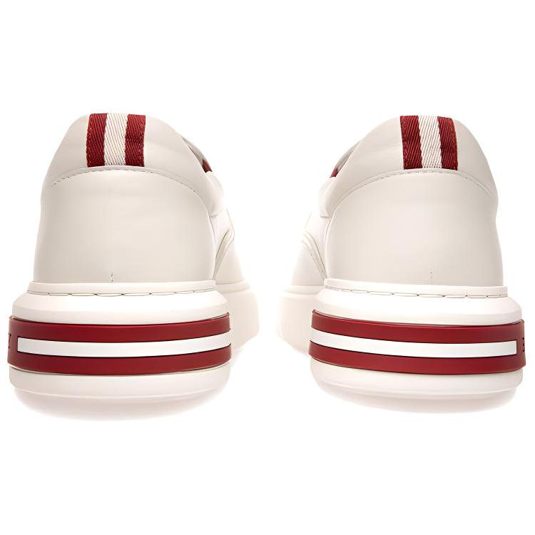 Shop (W) BALLY Scarpe Basse in Pelle ''Bianco'' 6234765