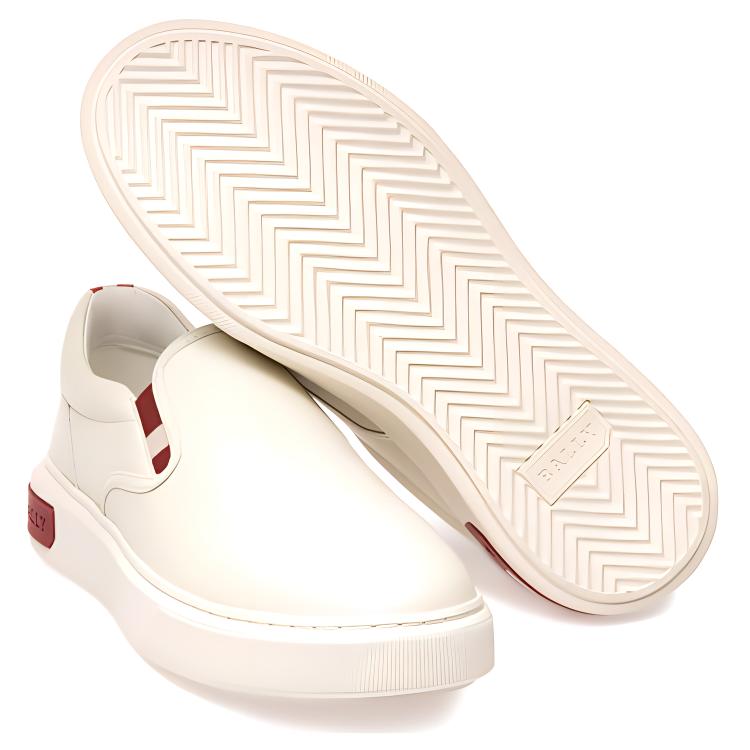 Purchase (W) BALLY Scarpe Basse in Pelle ''Bianco'' 6234765