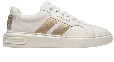 BALLY巴利 皮革 繫帶低幫 時尚板鞋 女款 白色 Order BALLY巴利 皮革 繫帶低幫 時尚板鞋 女款 白色