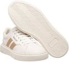 BALLY巴利 皮革 繫帶低幫 時尚板鞋 女款 白色 Purchase BALLY巴利 皮革 繫帶低幫 時尚板鞋 女款 白色