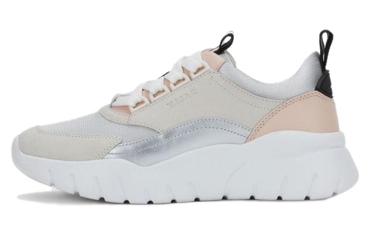 (Women) BALLY Leather Low-Top Lace-Up 'Beige' 6302694