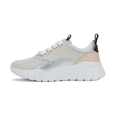 (W) BALLY Leather Low-Top Lace-Up 'Beige'
