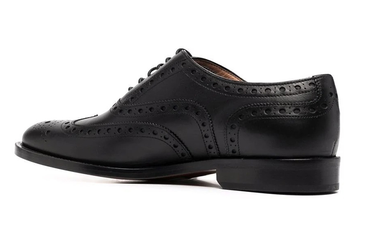(W) BALLY Leather Low-Top Lace-Up 'Black Fashion' 圖 3