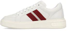 Buy (W) BALLY Kulit Low-Top Lace-Up 'Putih Merah' 6303437