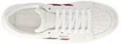 Order (W) BALLY Kulit Low-Top Lace-Up 'Putih Merah' 6303437