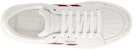 (W) BALLY Kulit Low-Top Lace-Up 'Putih Merah' 6303437