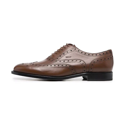 (W) BALLY Leather Low-Top Sneakers 'Brown'