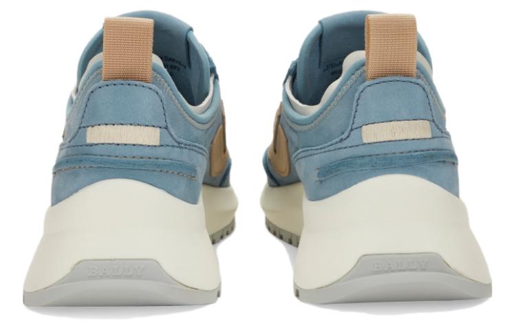 Shop (W) BALLY Leren Sneakers ''Blauwe Comfort Casual'' 6303440