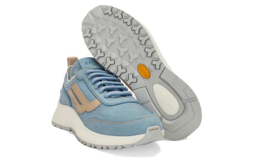 Purchase (W) BALLY Leren Sneakers ''Blauwe Comfort Casual'' 6303440