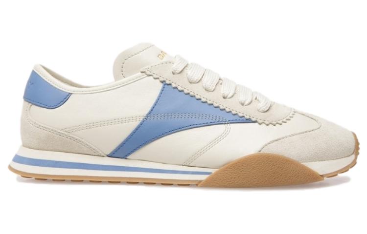 Order (W) BALLY Zapatillas Bajas de Cuero 'Beige Azul' 6305208