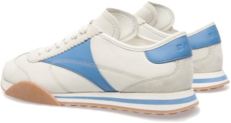 (Women) BALLY Leather Low Top 'Beige Blue' 6305208 Shop (Women) BALLY Leather Low Top 'Beige Blue' 6305208