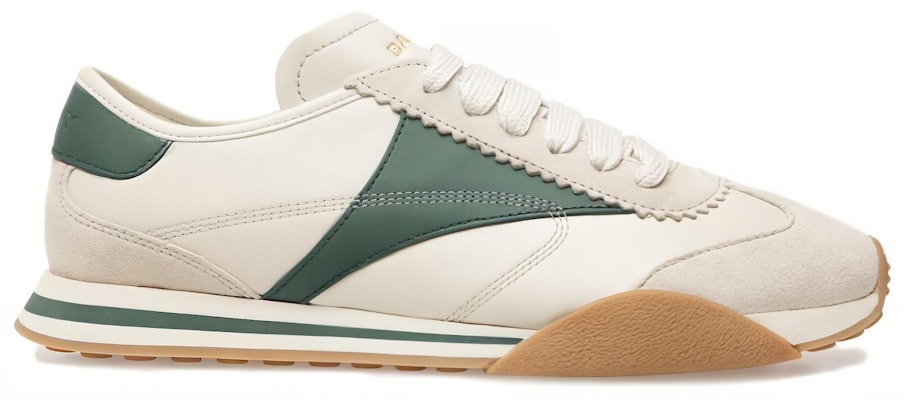(Women) BALLY Leather Low Top 'Beige Green' 6304792 Order (Women) BALLY Leather Low Top 'Beige Green' 6304792
