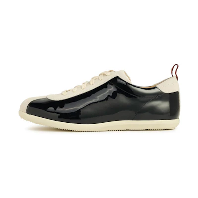 (W) BALLY Leather Low Top 'Blue and White'