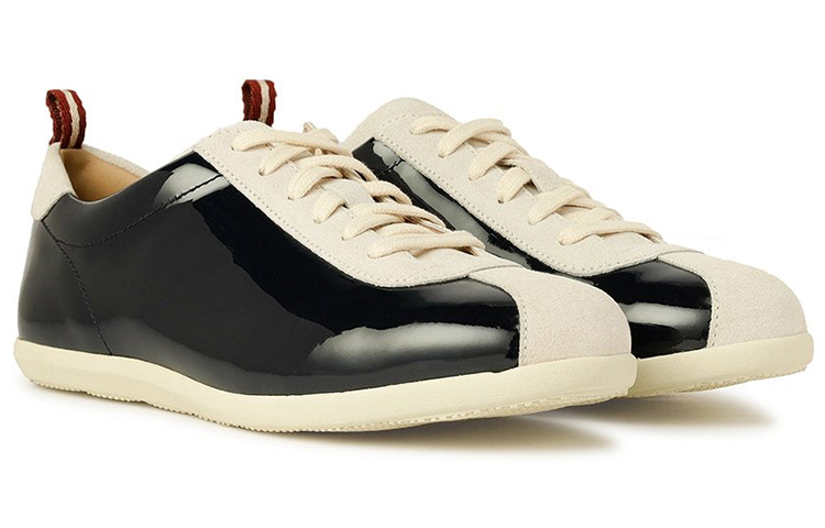 Lookbook (Women) BALLY Leather Low Top 'Blue and White' 6191488