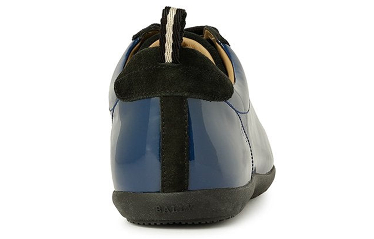 (W) BALLY Leather Low Top 'Blue Black Fashion' 圖 5