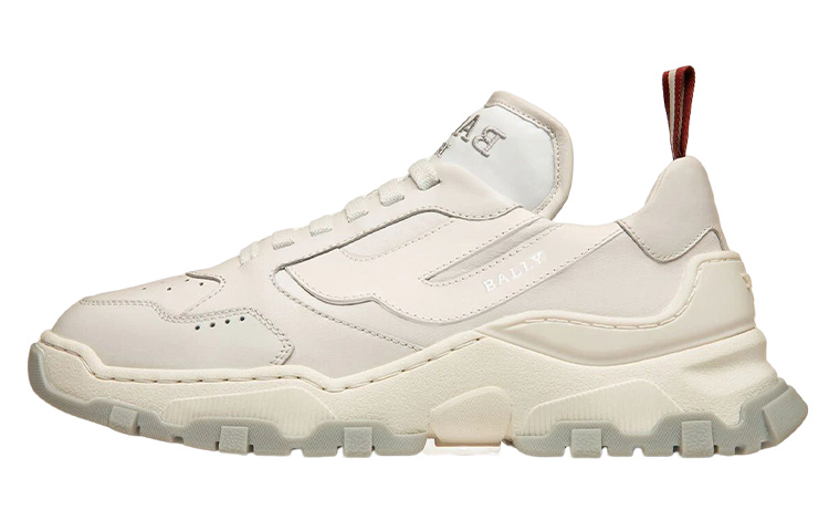 (Women) BALLY Leather Low Top 'Silver Fashion' 6301566