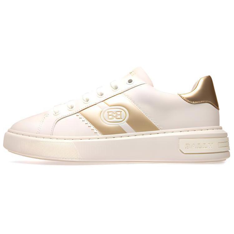 (Women) BALLY Leather Low Top 'White Fashion' 6239690