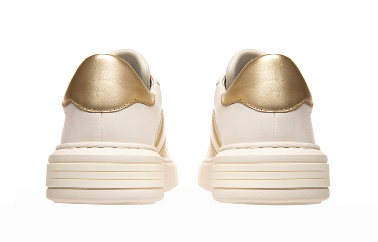 Shop (W) BALLY 白色时尚款低帮皮鞋 6239690