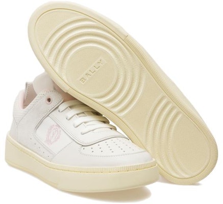 (W) BALLY Sneakers Kulit Low-Top 'Pink White' 6304790 Shop (W) BALLY Sneakers Kulit Low-Top 'Pink White' 6304790