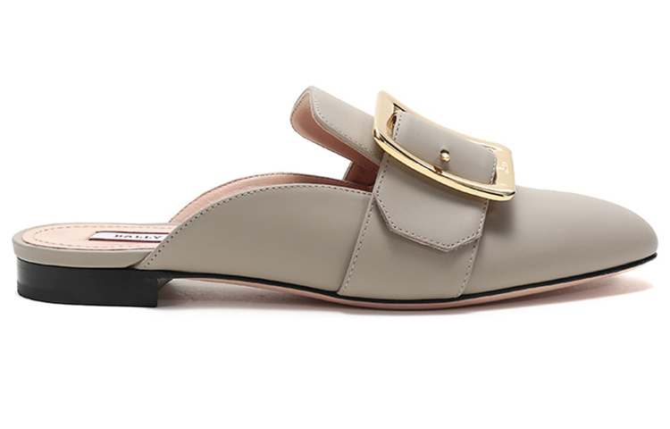 (W) BALLY Leather Mule 'Lime' 圖 2