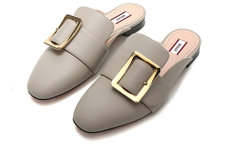 (W) BALLY Leather Mule 'Lime' 圖 3