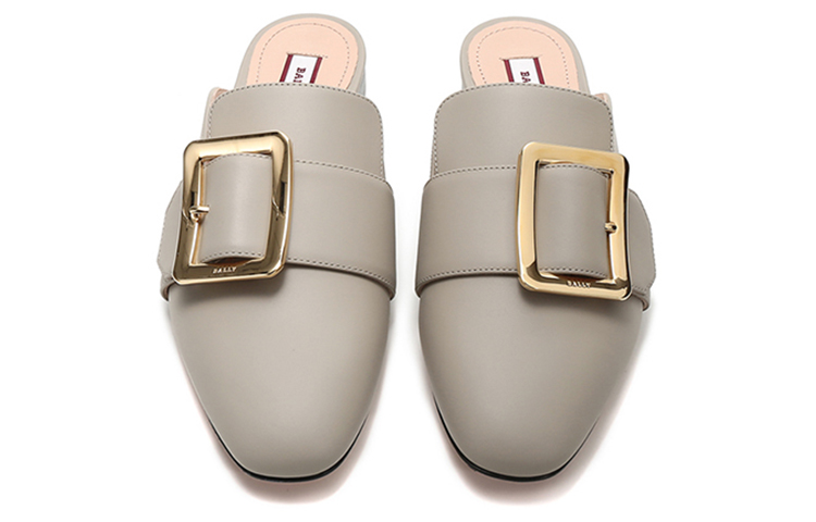 (W) BALLY Leather Mule 'Lime' 圖 4