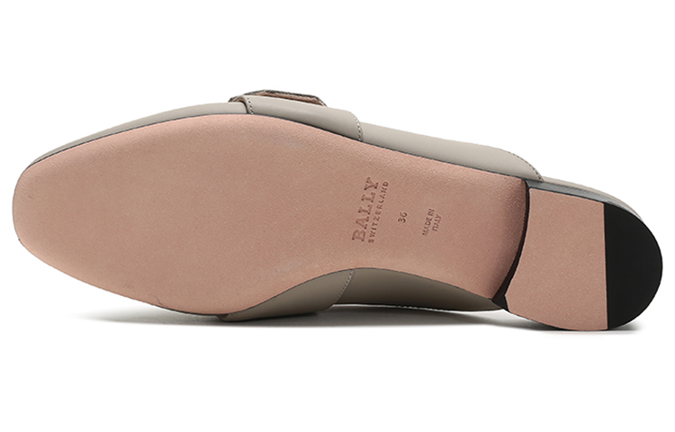 (W) BALLY Leather Mule 'Lime' 圖 6