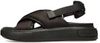 Buy (Women) BALLY Leather Nylon Open Toe Flat Sandals 'Black' 6302868