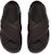 (Women) BALLY Leather Nylon Open Toe Flat Sandals 'Black' 6302868