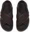 Order (Women) BALLY Leather Nylon Open Toe Flat Sandals 'Black' 6302868