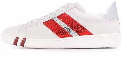 (Women) BALLY Leather Patchwork Low-Top 'White Fashion' 6231702 (Women) BALLY Leather Patchwork Low-Top 'White Fashion' 6231702