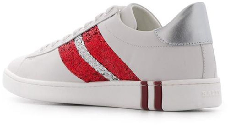 (W) BALLY Kulit Patchwork Low-Top 'Fesyen Putih' 6231702 Lookbook (W) BALLY Kulit Patchwork Low-Top 'Fesyen Putih' 6231702