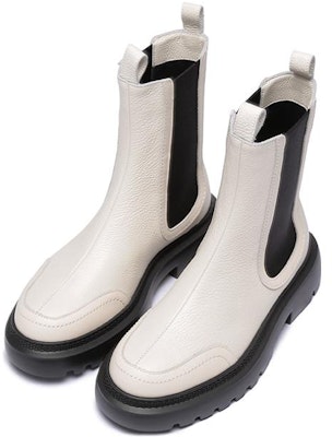 (W) バリー レザー プラットフォーム チェルシーブーツ (ホワイト) 6300688 Lookbook (W) バリー レザー プラットフォーム チェルシーブーツ (ホワイト) 6300688