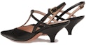 Shop (W) BALLY Heels Kulit Lancip 'Stiletto Hitam Nyaman' 6304649