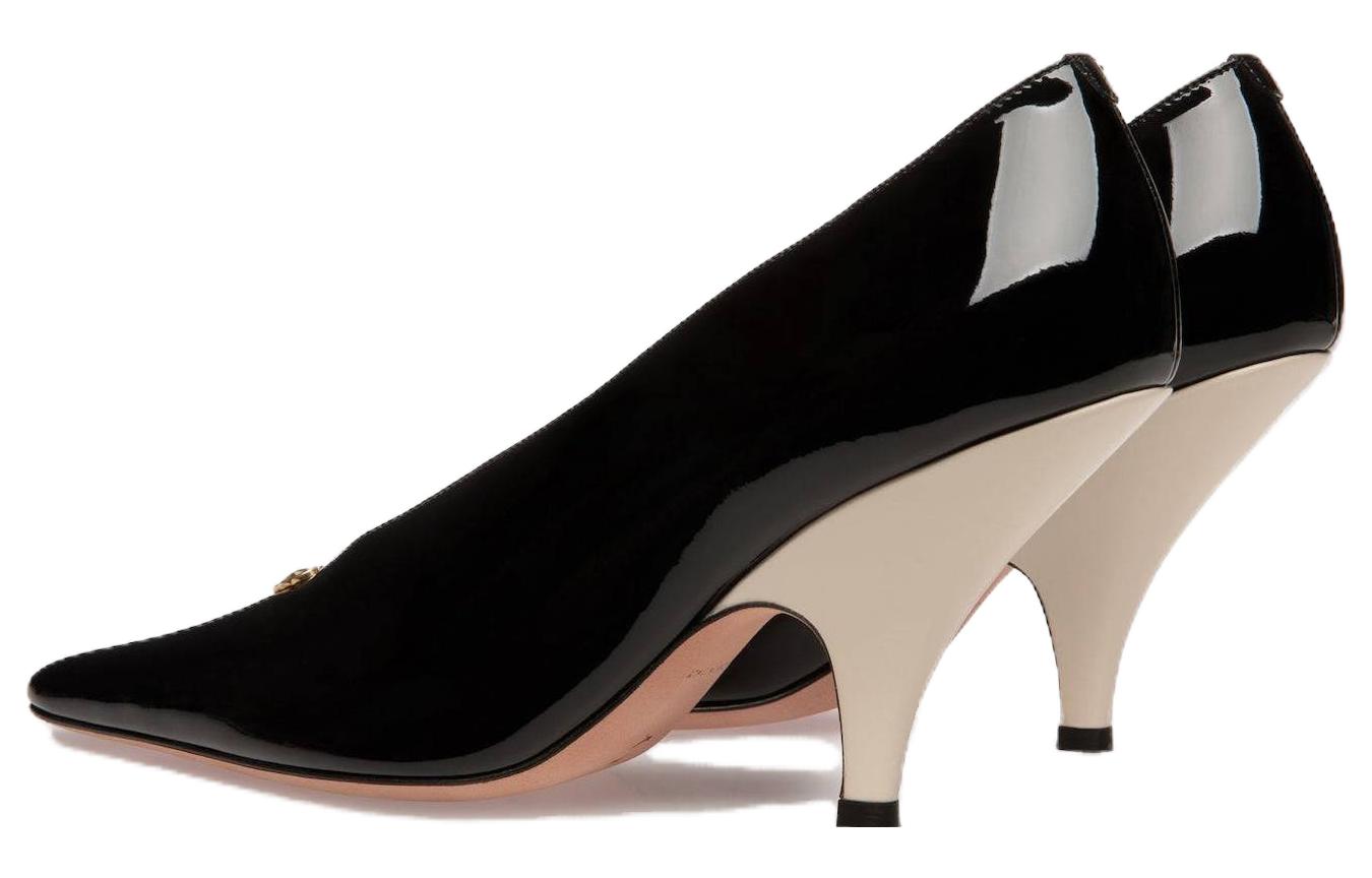 Lookbook (Women) BALLY Leather Pointed Toe Slip-On Stiletto 8.5cm 'Black' 6304827