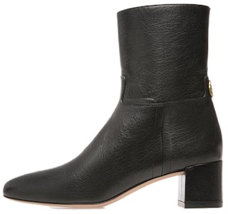 (W) BALLY Sepatu Boot Kulit Tumit Blok Ritsleting 'Hitam' 6304591 Buy (W) BALLY Sepatu Boot Kulit Tumit Blok Ritsleting 'Hitam' 6304591