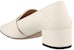 (W) BALLY Kulit Hujung Bulat Fesyen 'Tumit Tebal - Putih' 6231118