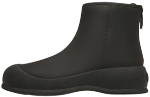 (Women) BALLY Leather Round-Toe Zip Ankle Boots 'Black' 6304639 (Women) BALLY Leather Round-Toe Zip Ankle Boots 'Black' 6304639