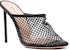 (W) BALLY Kulit Kasut Tumit 'Fashion Slide Heel Hitam' 6304039