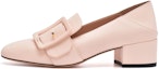 Buy (W) BALLY Kulit Bertumit Blok Hujung Bulat dengan Gelang 'Light Pink' 6231119CPLITC