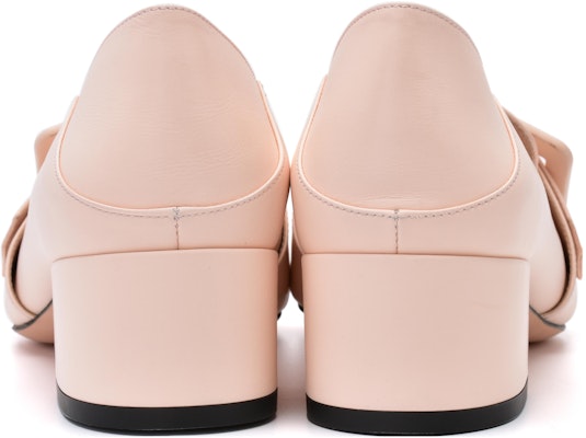 (Women) BALLY Leather Round Toe Buckle Block Heel 'Light Pink' 6231119CPLITC Lookbook (Women) BALLY Leather Round Toe Buckle Block Heel 'Light Pink' 6231119CPLITC