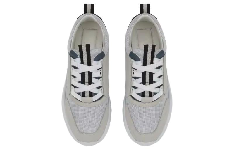 Lookbook (W) BALLY Sepatu Kulit Putih Low-Top Round Toe 6302695