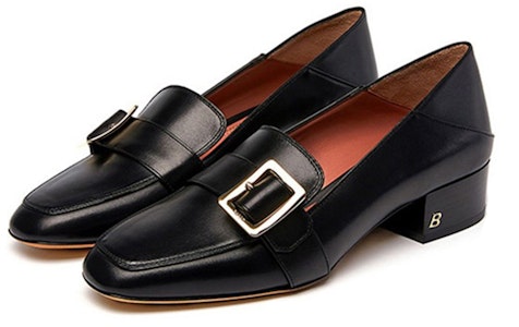 (W) BALLY Zapatos de Piel sin Cordones Punta Redonda 'Negro Moda' 6217724 Buy (W) BALLY Zapatos de Piel sin Cordones Punta Redonda 'Negro Moda' 6217724