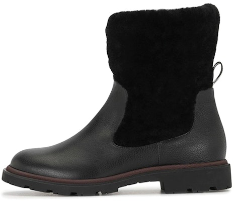 (Women) BALLY Leather Short Boot 'Faux Fur Trim Black' 6235041 Buy (Women) BALLY Leather Short Boot 'Faux Fur Trim Black' 6235041