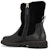 (Women) BALLY Leather Short Boot 'Faux Fur Trim Black' 6235041