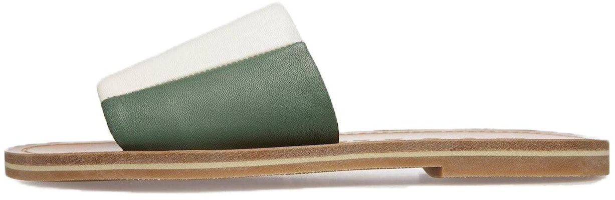 (W) 발리 레더 슬라이드 (화이트 그린) 6303417 Buy (W) 발리 레더 슬라이드 (화이트 그린) 6303417