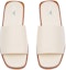 Order (Women) BALLY Leather Slip-On Flat 'Fashion Slide White' 6303410
