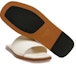 Shop (Women) BALLY Leather Slip-On Flat 'Fashion Slide White' 6303410